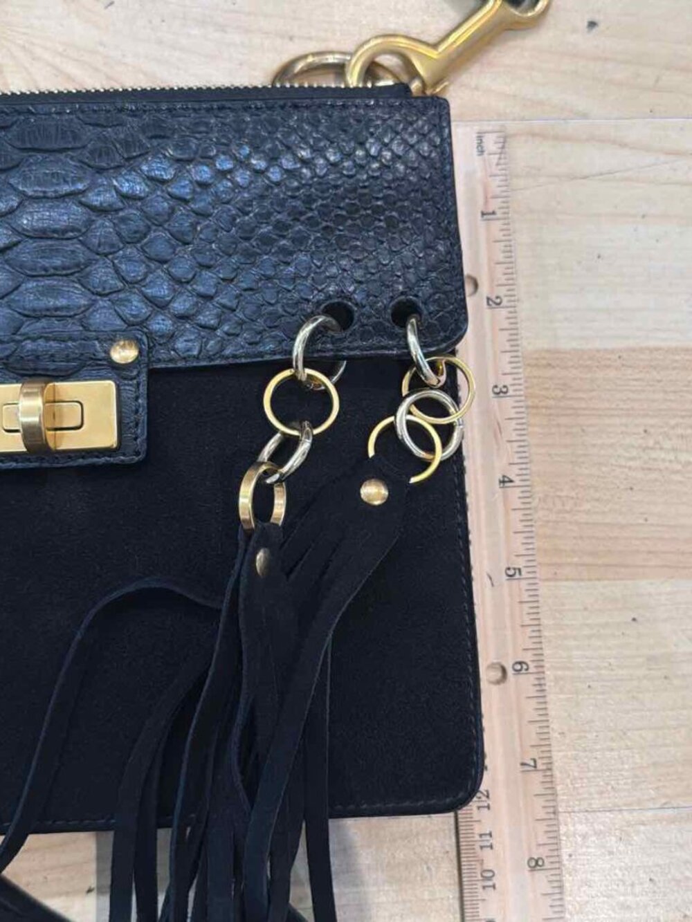 Chloe Jane Black Handbag - Picture 7 of 8